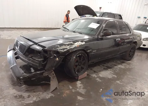 2003 Mercury Grand Marquis Ls from USA, damaged, VIN 2MEFM75W43X659224